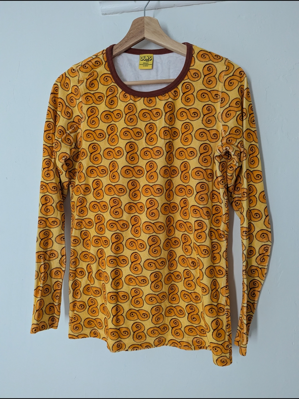 Duns Sweden Yellow Saffron Bun Velvet Top